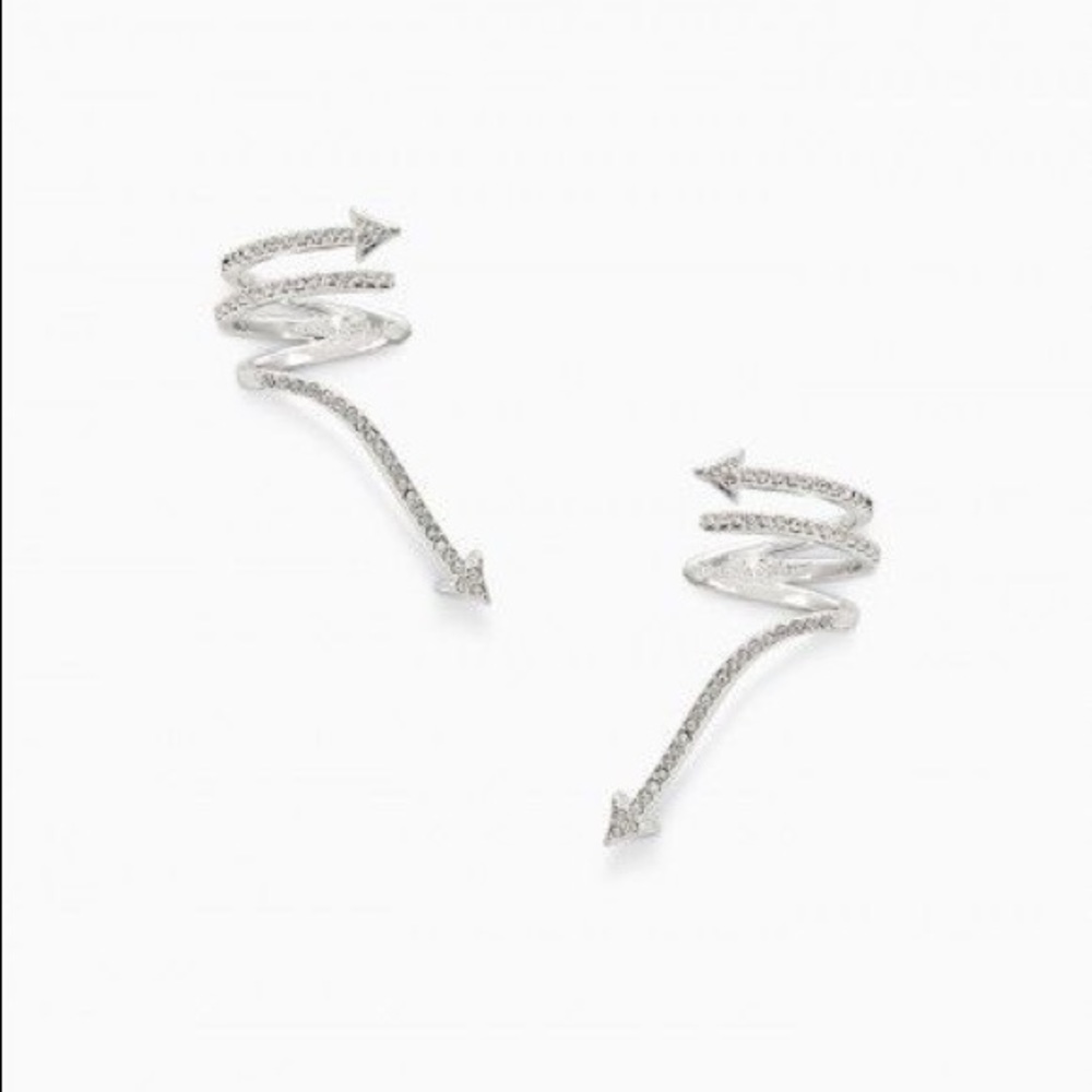 Pavé Arrow Ear Cuffs - Picture 3 of 3